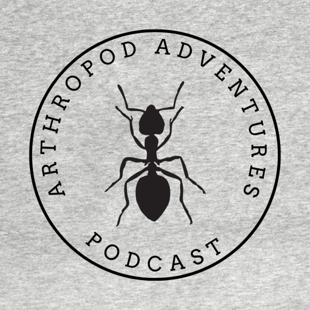 Ant logo by arthropod adventures podcast